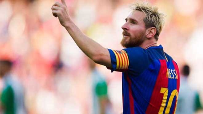 Barca sẵn sàng trao hợp đồng trọn đời cho Messi Messi có thể giải nghệ tại Barca. Ảnh: Reuters.