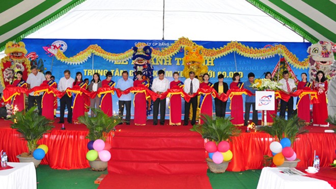 Đưa vào hoạt động trung tâm đăng kiểm xe cơ giới lớn nhất Đông Nam bộ Đưa vào hoạt động trung tâm đăng kiểm xe cơ giới lớn nhất Đông Nam bộ