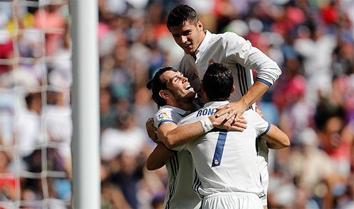 Real san bằng kỷ lục tồn tại hơn nửa thế kỷ Real của Zidane đang thăng hoa. Ảnh: Reuters