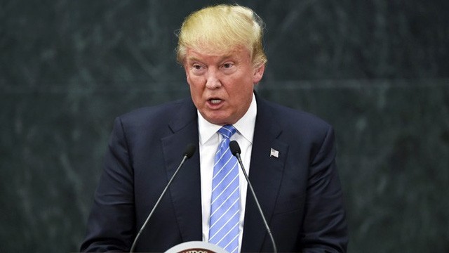 Donald Trump làm tổng thống, Mỹ sẽ mất 1.000 tỷ USD tỷ phú Donald Trump, ứng viên của đảng Cộng hòa. (Ảnh: Getty)