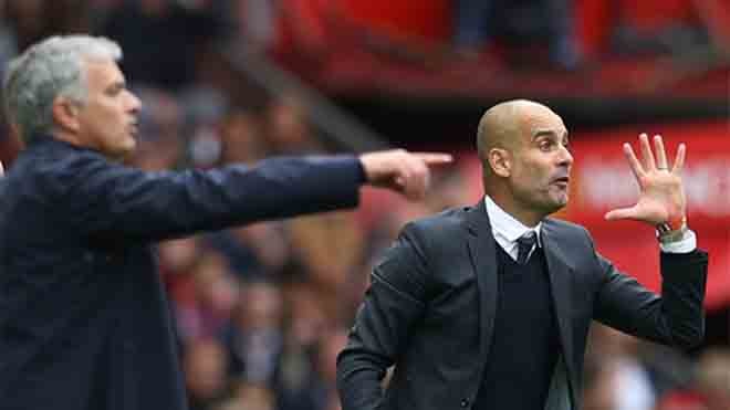 Màn khởi đầu của Guardiola tại Man City ấn tượng hơn thời ở Barca và Bayern Guardiola (phải) thích ứng rất nhanh với môi trường bóng đá nổi tiếng khắc nghiệt như nước Anh. Ảnh: Reuters.