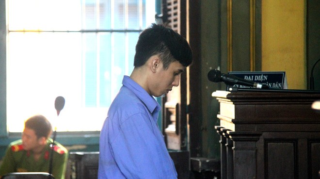 Cặp 9X giết người phụ nữ vì chiếc điện thoại ‘cùi bắp’ Võ Ngọc Phú – một trong hai 9X – sát hại người phụ nữ vì cái điện thoại ‘cùi bắp’. Ảnh: Tân Châu