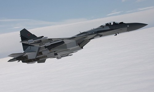 Nga chưa chốt hợp đồng bán tiêm kích Su-35 cho Trung Quốc Tiêm kích Su-35 Nga. Ảnh: Sputnik.