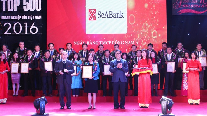 Seabank lọt Top 500 doanh nghiệp lớn Việt Nam – VNR 500 Seabank lọt Top 500 doanh nghiệp lớn Việt Nam – VNR 500