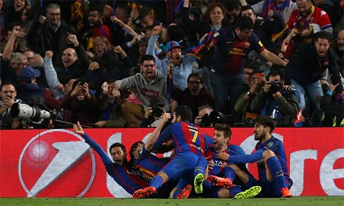 CĐV Barca 'đau đớn' vì bỏ về sớm trước thời khắc lịch sử Nếu không bỏ về sớm, Rolandus đã được chứng kiến màn ngược dòng khó tin bậc nhất lịch sử Champions League. Ảnh: Reuters.