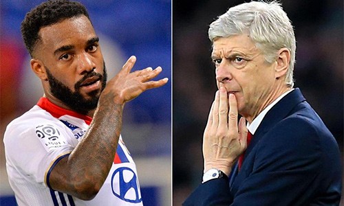 Arsenal bị từ chối đề nghị chuyển nhượng hai ngôi sao người Pháp Lacazette từng được chờ đợi là giải pháp giúp Wenger nâng cấp hàng công Arsenal ở mùa giải sắp tới.