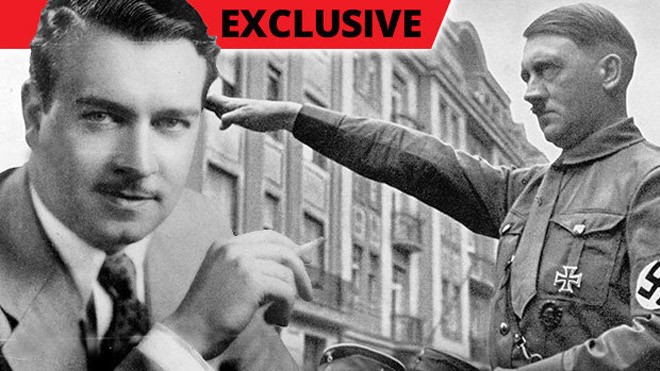 Người cháu ăn chơi dám cả gan chống lại trùm phát xít Hitler William Patrick Hitler (trái), cháu của trùm phát xít Hitler được sinh ra ở Anh