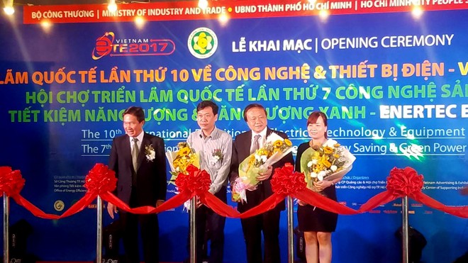 Khai mạc triển lãm quốc tế về năng lượng xanh lớn nhất tại Sài Gòn Triển lãm được khai mạc sáng 19/7.