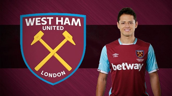 Chicharito tái xuất tại Ngoại hạng Anh Chicharito sẽ khoác áo West Ham mùa tới.