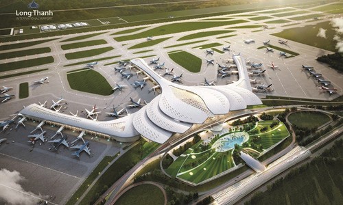 Đại gia muốn cùng công ty Trung Quốc làm sân bay Long Thành là ai? Phương án hoa sen cách điệu được lựa chọn để thiết kế sân bay Long Thành. Ảnh: Tiến Tuấn.