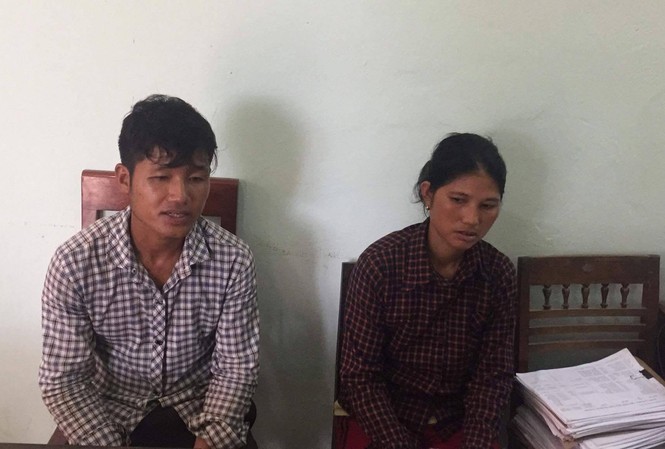 Lừa bán 2 cô gái sang Trung Quốc lấy 200 triệu đồng Đối tượng Sân và Thôn tại CQĐT.