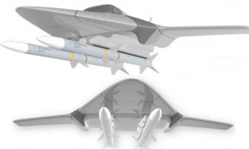 Mẫu UAV hứa hẹn thay đổi bản chất không chiến của quân đội Mỹ Bản vẽ mẫu của dự án FMR. Ảnh: Không quân Mỹ.