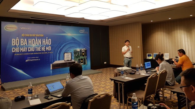 Giải pháp mới về xử lý thông tin và an toàn dữ liệu cho doanh nghiệp Buổi giới thiệu giải pháp mới của Intel