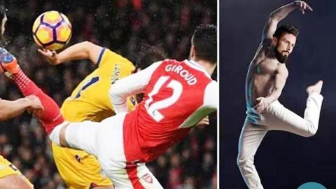 Ngôi sao Arsenal ghi siêu phẩm nhờ học... múa Ngôi sao Arsenal ghi siêu phẩm nhờ học... múa