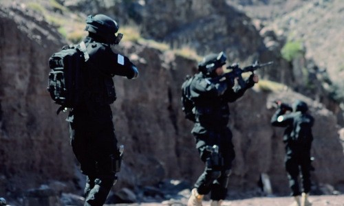Nhóm đặc nhiệm gieo rắc kinh hoàng của Taliban ở Afghanistan Nhóm đặc nhiệm Taliban trong một video quảng cáo. Ảnh: Military Times.
