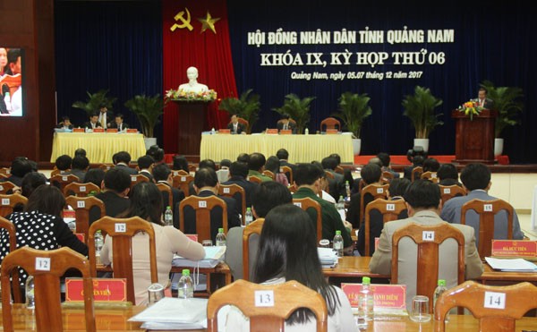 Quảng Nam: Kiến nghị chuyển cơ quan điều tra 4 vụ việc sau thanh tra Kỳ họp thứ 6 HĐND tỉnh Quảng Nam khóa IX khai mạc sáng 5/12
