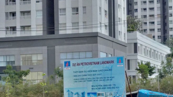 Tổng giám đốc Công ty Bất động sản Dầu khí xin từ nhiệm Dự án Petrovietnam Landmark do PVPower Land làm chủ đầu tư (ảnh: Cafef)