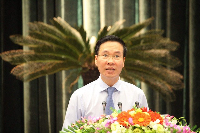 Nhiều vấn đề xuất hiện đầy trên mạng nhưng cán bộ vẫn nói 'bí mật' Ông Võ Văn Thưởng - Trưởng Ban Tuyên giáo Trung ương phát biểu tại hội nghị