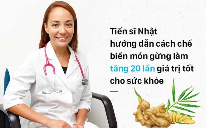 Gừng phát huy tác dụng gấp nhiều lần nếu chế biến theo cách sau Gừng phát huy tác dụng gấp nhiều lần nếu chế biến theo cách sau