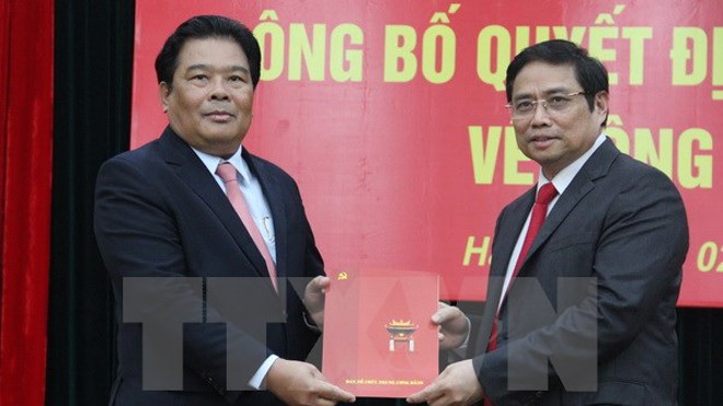 Ông Sơn Minh Thắng giữ chức Bí thư Đảng ủy Khối các cơ quan TW Ông Sơn Minh Thắng giữ chức Bí thư Đảng ủy Khối các cơ quan TW