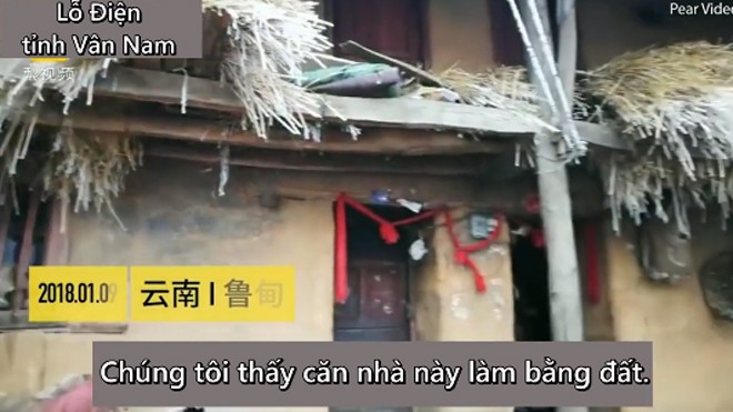 Nhìn gần ngôi nhà đất của cậu bé Trung Quốc tóc đóng băng đến trường Nhìn gần ngôi nhà đất của cậu bé Trung Quốc tóc đóng băng đến trường