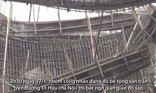 Toàn cảnh vụ sập giàn giáo khiến 3 người tử vong tại Hà Nội Toàn cảnh vụ sập giàn giáo khiến 3 người tử vong tại Hà Nội