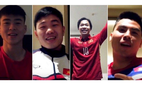 Cô gái được các tuyển thủ U23 Việt Nam tha thiết 'cầu hôn' là ai? 4 chàng trai U23 Việt Nam cầu hôn một cô gái khiến dân mạng thích thú