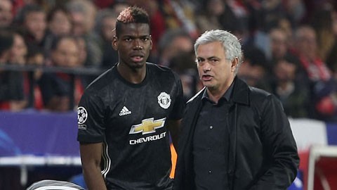 'Nội chiến' giữa Pogba và Mourinho làm hại M.U 'Nội chiến' giữa Pogba và Mourinho làm hại M.U