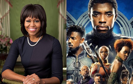 Bà Michelle Obama gửi lời chúc mừng tới nhà làm phim 'Black Panther' Bà Michelle Obama ca ngợi phim "Chiến binh báo đen"
