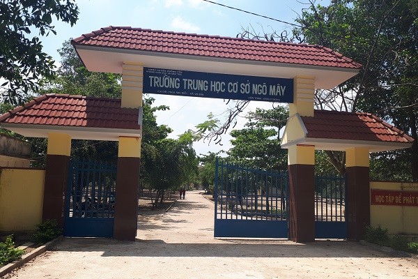 Hiệu trưởng xén lương giáo viên, để con trai nhận lương 'khống' Trường THCS Ngô Mây xảy ra nhiều sai phạm