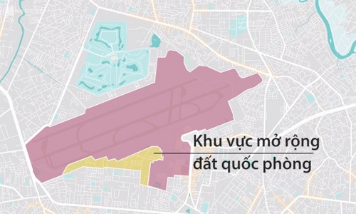 Sân bay Tân Sơn Nhất sẽ mở rộng về phía nam như thế nào Sân bay Tân Sơn Nhất sẽ mở rộng về phía nam như thế nào