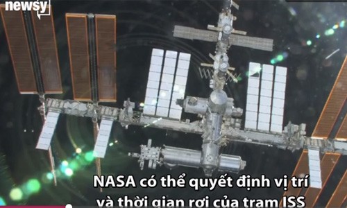 Viễn cảnh Trạm Vũ trụ Quốc tế rơi xuống Trái Đất Viễn cảnh Trạm Vũ trụ Quốc tế rơi xuống Trái Đất