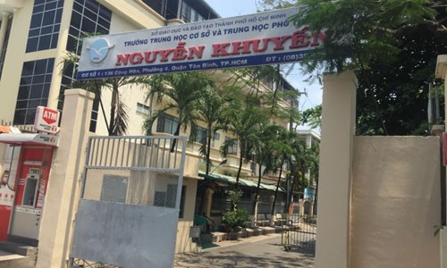 Học sinh tự tử vì áp lực: Hiệu trưởng chính thức lên tiếng Cơ sở chính trường THPT&THCS Nguyễn Khuyến. Ảnh: Lành Nguyễn