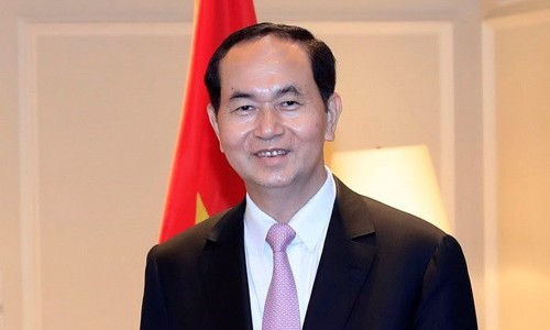 Báo Nhật: Chủ tịch nước Việt Nam - vị quốc khách của Nhật Bản Chủ tịch nước Trần Đại Quang. (Ảnh: Nhan Sáng/TTXVN)