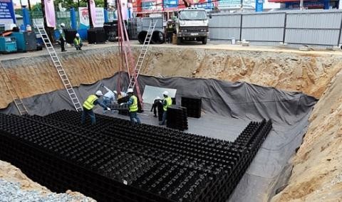 Hồ ngầm chống ngập cho Hà Nội: Chống được bao nhiêu? Lắp đặt hồ điều tiết ngầm ở TP.HCM