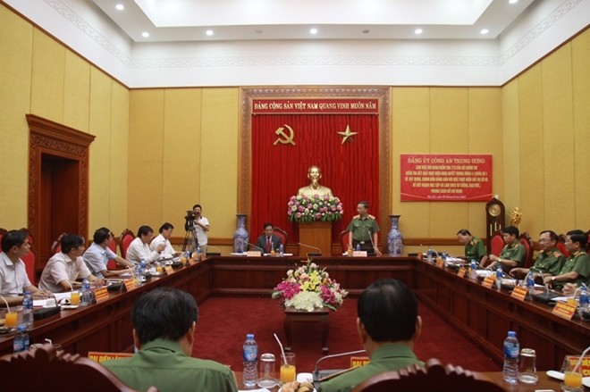 Bộ Chính trị kiểm tra Đảng ủy Công an Trung ương Bộ Chính trị kiểm tra Đảng ủy Công an Trung ương