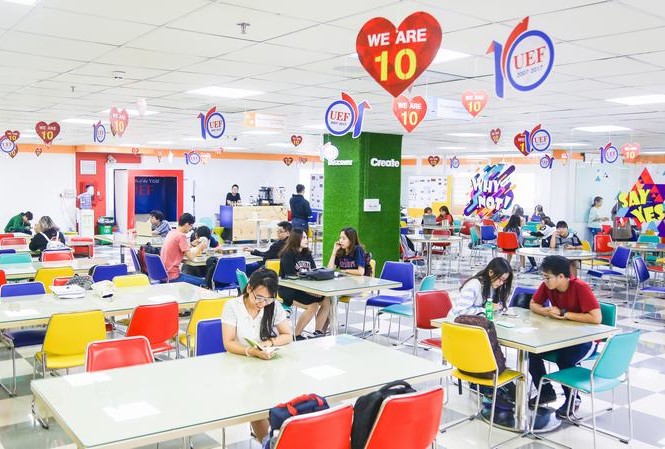 Bạn đã sẵn sàng cho quãng đời sinh viên sôi động tại UEF? “Creative Hub” – không gian cho ra đời nhiều ý tưởng sáng tạo của sinh viên