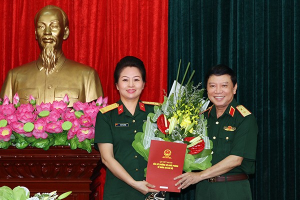 Triển khai quyết định nhân sự của Bộ trưởng Quốc phòng Triển khai quyết định nhân sự của Bộ trưởng Quốc phòng