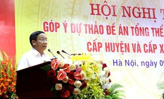 Sáp nhập huyện, xã: Chưa nhập đã 'chạy', người này người kia gọi điện Bí thư Tỉnh ủy Hà Tĩnh Lê Đình Sơn