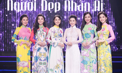 Á hậu Thái Như Ngọc: Người đẹp nhân ái là chương trình tuyệt vời Á hậu Thái Như Ngọc rạng rỡ bên cạnh các thí sinh Hoa Hậu Việt Nam 2018