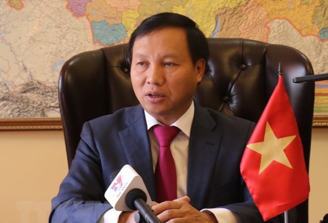 Xung lực mới cho quan hệ đối tác chiến lược toàn diện Việt-Nga Đại sứ Ngô Đức Mạnh trả lời phỏng vấn của TTXVN.