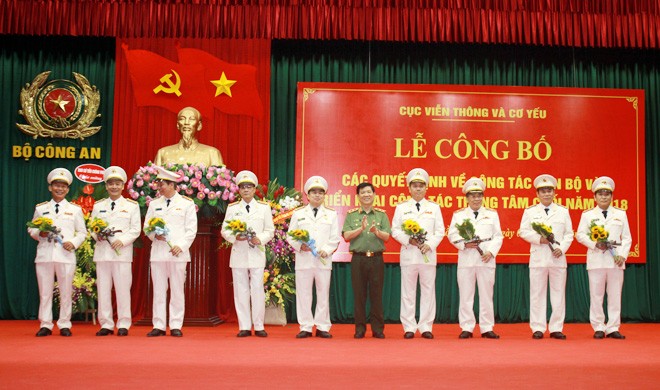 Triển khai quyết định của Bộ Công an về công tác cán bộ Triển khai quyết định của Bộ Công an về công tác cán bộ