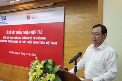 Agribank ký thoả thuận hợp tác toàn diện với Đại học Quốc gia TPHCM Agribank ký thoả thuận hợp tác toàn diện với Đại học Quốc gia TPHCM