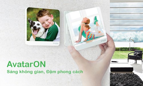 Lắp ổ cắm công tắc Avataron nhận quà giá trị Bật tắt nghệ thuật với dòng ổ cắm, công tắc AvatarON