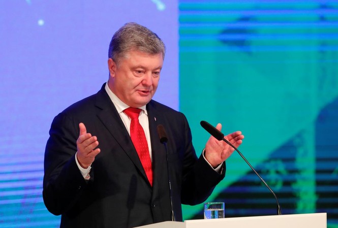 Tổng thống Ukraine kiên quyết chấm dứt Hiệp ước Hữu nghị với Nga Tổng thống Ukraine Petro Poroshenko. Ảnh: Unian