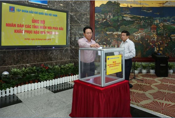 BẢN TIN THANH NIÊN: PVN ủng hộ 250 tỷ đồng cho đồng bào nghèo PVN tổ chức quyên góp ủng hộ nhân dân các tỉnh miền núi phía Bắc bị thiệt hại do bão lũ tháng 6/2018