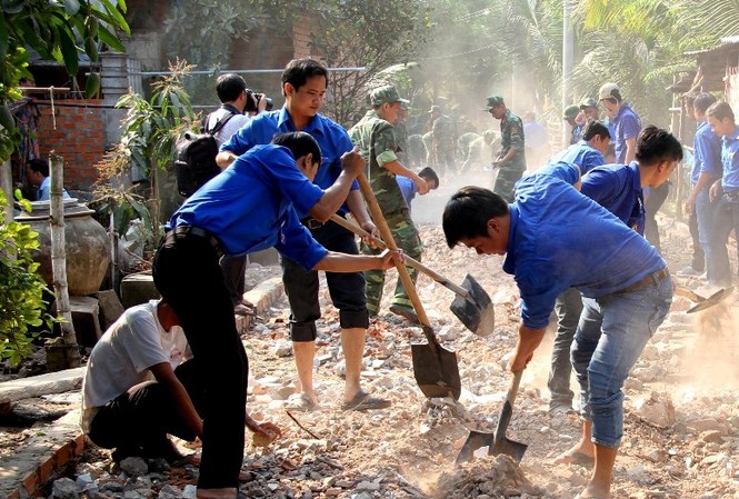 Nhiều công trình ý nghĩa mừng sinh nhật Đoàn Nhiều công trình ý nghĩa mừng sinh nhật Đoàn