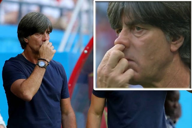 'HLV Joachim Low giỏi ăn gỉ mũi hơn dẫn dắt tuyển Đức' HLV Joachim Low bị mỉa mai về hành vi "ăn gỉ mũi" đáng xấu hổ.