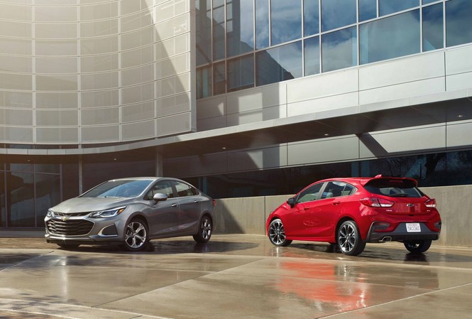 Chevrolet Cruze 2019 có thêm phiên bản RS thể thao Chevrolet Cruze 2019 có thêm phiên bản RS thể thao