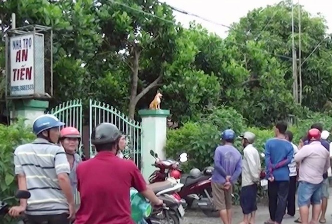 Bắt quả tang 4 đôi nam nữ đang mua bán dâm trong nhà trọ Nhà trọ nơi 4 đôi nam nữ mua bán dâm